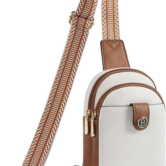Small Sling Bag Crossbody Bags for Women Trendy Crossbody Purse Leather Chest Ba - Picture 1 of 8